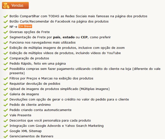 Melhor Loja Web - Sistema de Loja Virtual